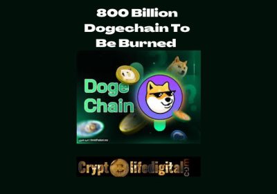 Dogechain Confirms It Will Burn 80% Of Its Total Unreleased Supply In A Few Days, 800 Billion Dogechain To Be Burned