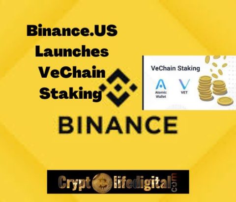 Binance.US Launches Staking For The VeChain Token, It Says Its Customers Can Stake And Earn 1% APY.
