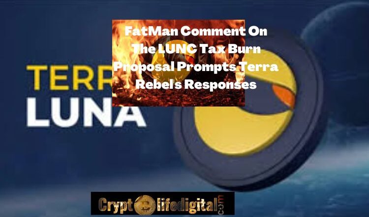 FatMan Comment On The LUNC Tax Burn Proposal Prompts Terra Rebel’s Responses