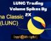 LUNC Volume On-chain Increases Following The Reduction Of The Tax Burn Parameter: Detail