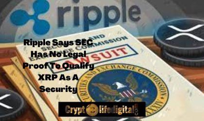 Ripple Says SEC Has No Legal Proof To Qualify XRP As A Security