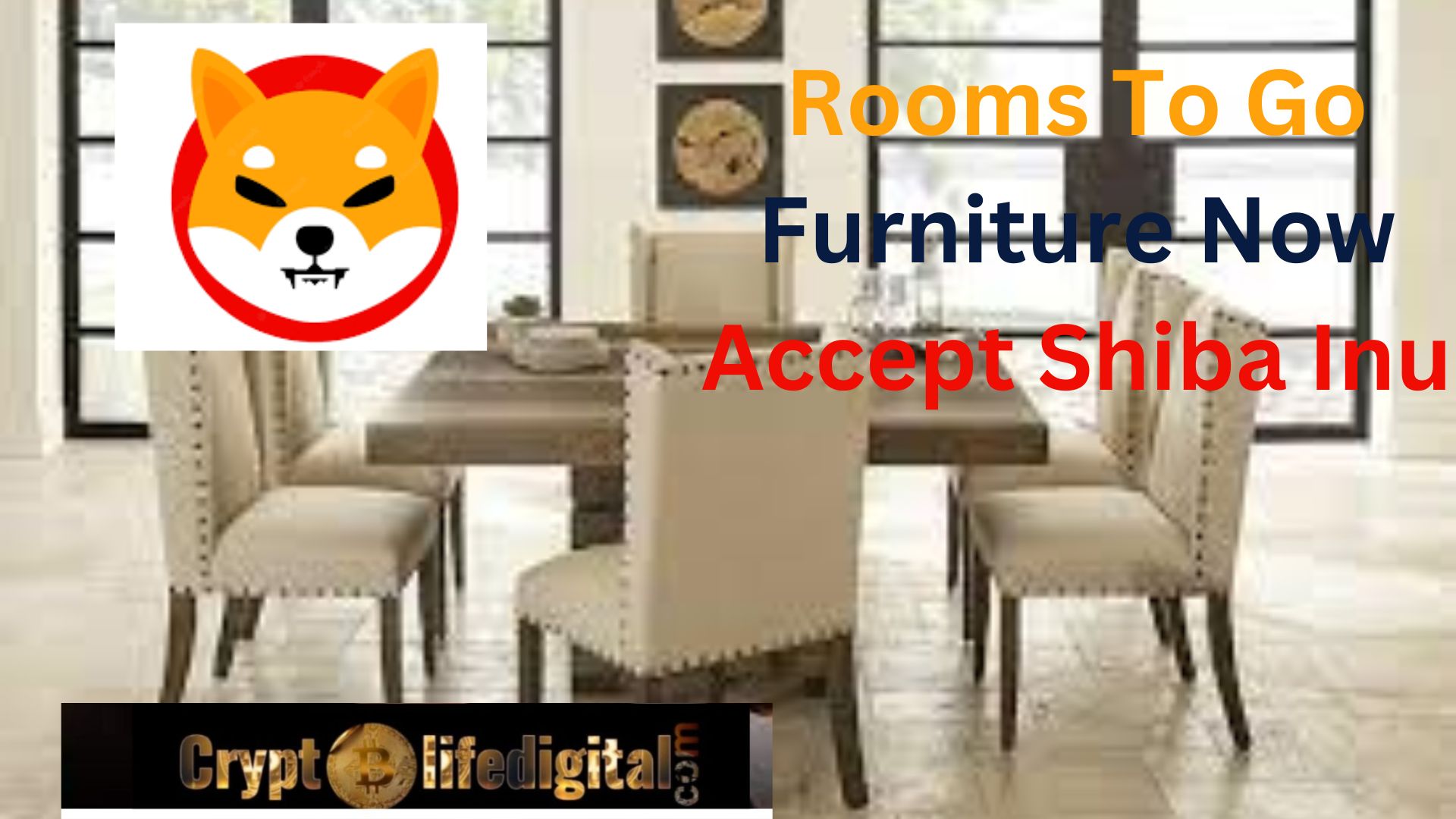 United State-Based Furniture Company, Rooms To Go, Now Accept Shiba Inu As A Mode Of Payment Via BitPay