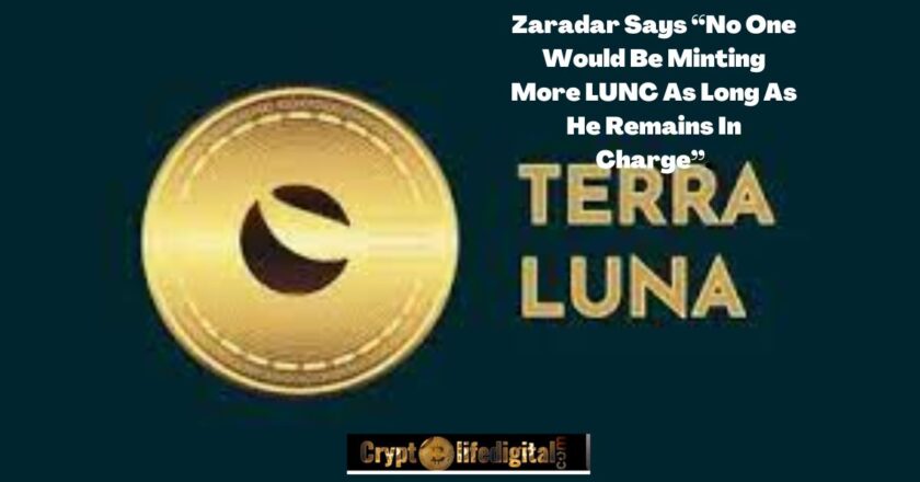 A Terra Classic Developer, Zaradar, Says “No One Would Be Minting More LUNC As Long As He Remains In Charge”.