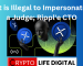 It is Illegal to Impersonate a Judge; Ripple CTO Warns Top XRP Community Member