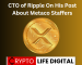 CTO of Ripple want Community Enthusiast to Comment on His sarcastic Post on Metaco Staffers
