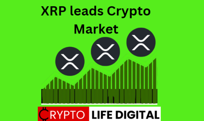  XRP Lead Crypto Market With 12.8% Increase